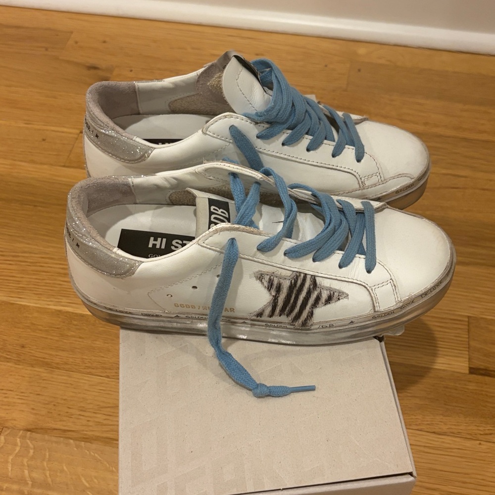 Golden Goose Hi Star Classic - size 36 (US 6) - Picture 3 of 11